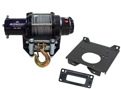 Viper 50 Ft Winch 3000 Lb Steel W/ Mount For Polaris RZR S4 1000 2016-22 • $179.98