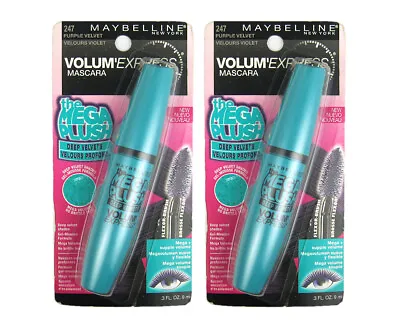 Maybelline Volume Express Mascara - The Mega Plush (2 Mascara Bundle) • $14.99