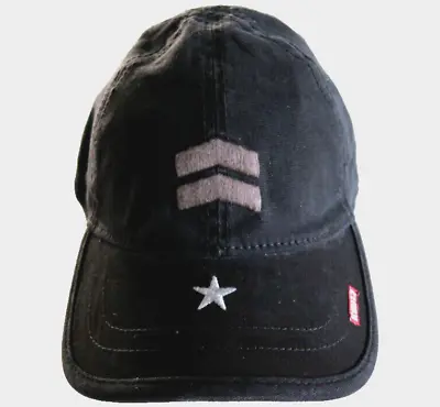 A. Kurtz Black Baseball Cap Men's Hat W/ Chevron One Size Fits Smaller Heads • $12.95