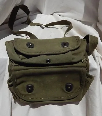 WW2 US Army USMC Soldiers 2 Pouch Equipment Or Weapons Holder • $39.95