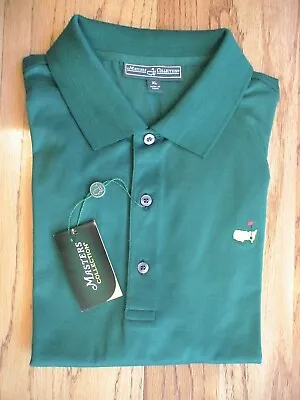 $99.99 • Buy Masters Golf Augusta National Collection Green Mens X Large Polo Shirt Pga