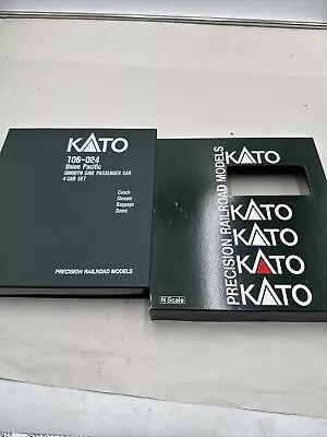 N Scale Kato 106-024 Union Pacific Passenger  4 Car Set • $200