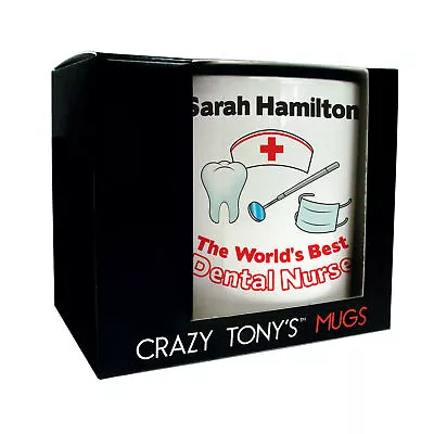 Worlds Best Dental Nurse Mug Gifts For Dental Nurses Dentist Assistant Presents • £11.94