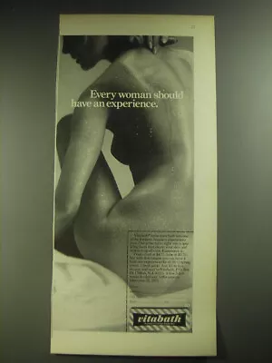 1974 Vitabath Gelee Advertisement - Every Woman Should Have An Experience • $19.99