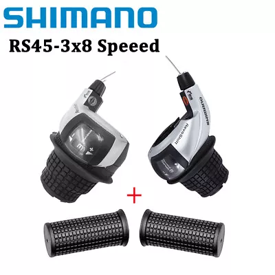 Shimano RevoShift SL-RS45 MTB Bike 3/6/7/8 Speed Twist Grip Shifter Lever RS41 • $13.95