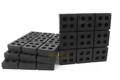 ﻿﻿4 Pack ﻿﻿Anti Vibration Pad Isolation Dampener All Rubber Heavy Duty ﻿6x6x3/4  • $27.95