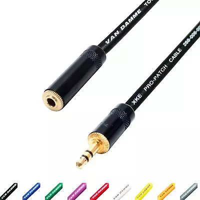 Headphone Extension Cable. 3.5mm Stereo Mini Jack To Female Lead. 1m 3m 5m • £57.83