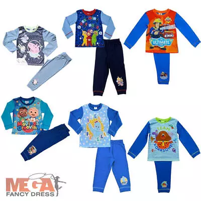 Official Boys Toddler TV Character Pyjamas Kids Cartoon Nightwear 1-5 Years  • £7.99