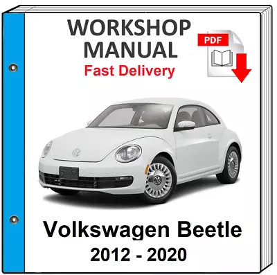 $8.49 • Buy Volkswagen Vw Beetle 2012 2013 2014 2015 2016 Service Repair Workshop Manual