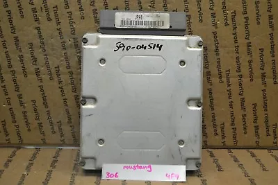 1997 Ford Mustang Engine Control Unit ECU F7ZF12A650CB Module 306-4F9 • $13.99