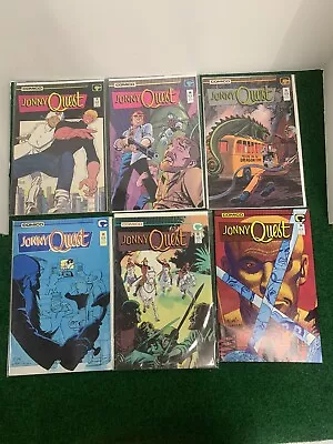 6 Comico Johnny Quest Comic Books 19-20-21-22-23 &24 • $30