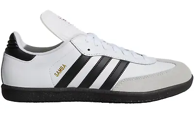 Men's Adidas Samba Classic - White/Black/White - [772109] - Size 8-13 • $81.95