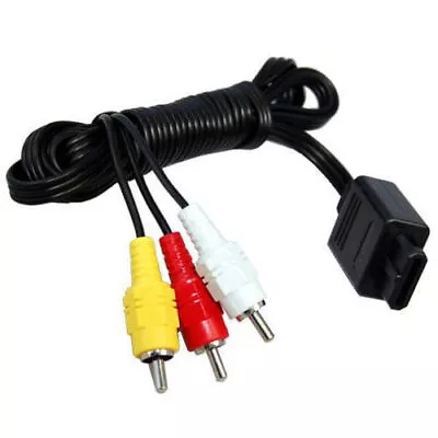 N64 To AV Audio Video AV Cable Cord To RCA For Nintendo GameCube N64 64 SNES  • $8.99