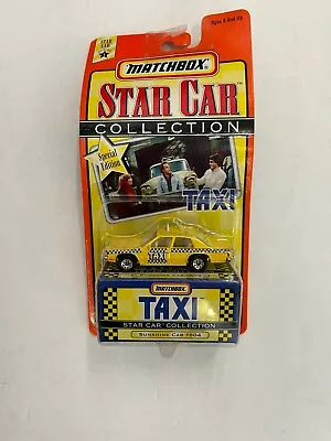 1997 Matchbox Star Car Collection - TAXI Sunshine Cab # 804 New On Card • $15