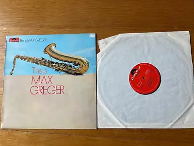 Max Greger This Is Max Greger - Easy Listening Lounge Vinyl LP Record (643318) • $1.85