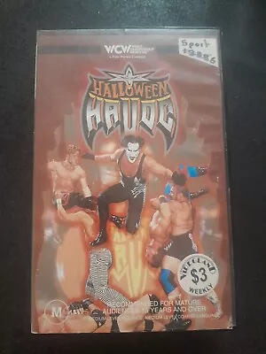 Wwe Wwf Wcw Halloween Havoc 99 Wrestling Vhs Video  • $35