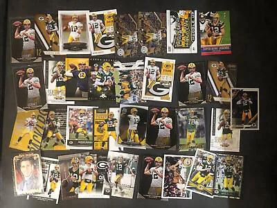 Huge AARON RODGERS Lot Of 35 Cards W/ INSERTS PARALLELS - Packers Jets Cal • $14.99