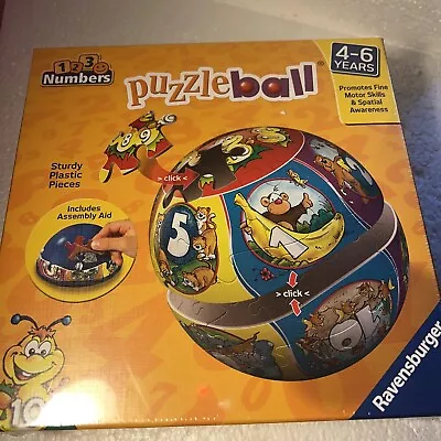 Ravensburger 123 Numbers Jigsaw Puzzle Ball New Factory Sealed • $12