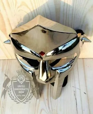 MF Doom Mask Gladiator Mad-villain Steel Face Armor Medieval Helmet New Designer • $40.50