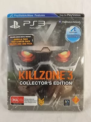 Killzone 3 Collectors Edition PS3 PlayStation 3 Includes Manual Tested & Working • $21.99