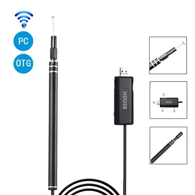 Wireless Wifi Medical USB Android Endoscope Camera For Cleaning Ear • $13.99