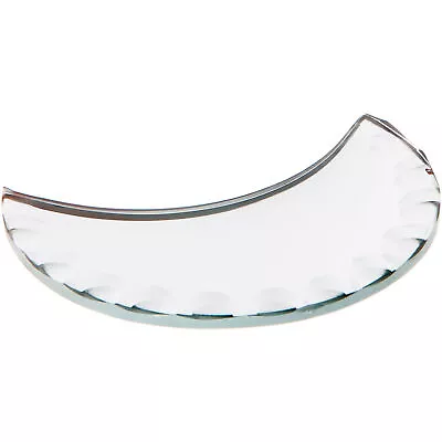 Plymor Moon 3mm Beveled Scalloped Glass Mirror 3 Inch X 3 Inch • $1.20