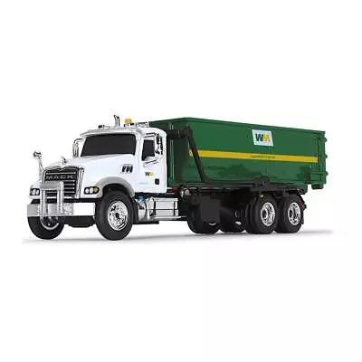 First Gear 1/87 Mack Granite MP Roll-Off Container Waste Management 80-0356D • $46.99