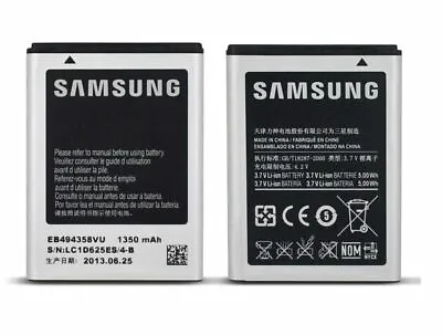 Samsung EB464358VU Battery 1300mAh 3.7v 4.81Wh For Samsung Galaxy Ace Plus S7500 • £4.90
