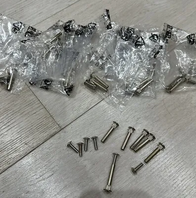 500 X M4 Connecting Bolts Screws Kitchen Cabinet Furniture Carcass Connectors • £59.90