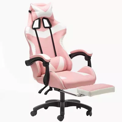 Extra Wide Deluxe Gaming Chair Office Computer Racing Pu Leather • $109