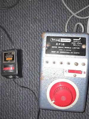 Vintage RP14 Early Model Train Power Controller And Hornby Power Unit -Untested • £18