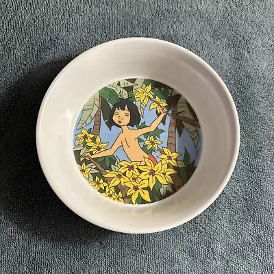 Vintage Walt Disney Jungle Book Mowgli In Jungle Trees Melamine Bowl • $14.99