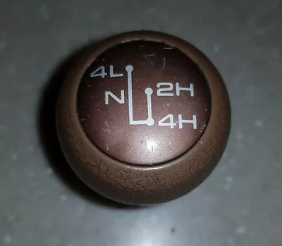 87-93 MAZDA B2600i B2600 4x4 TAN Shift Knob OEM NICE USED Soft Rubber • $38