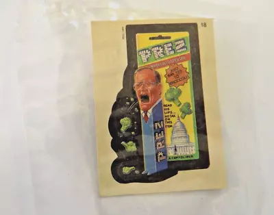 1991 Topps Wacky Packages Sticker Prez - Pez Number 18 Vintage EX Condition! • $7.19