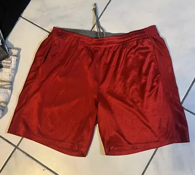 Men’s XL Vintage Red Starter Shorts • $20