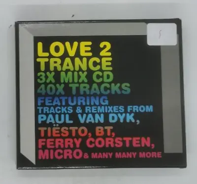 Love 2 Trance [Box] By Various Artists (CD Sep-2003 3 Discs Moonshine Music) • $10