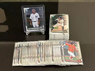 2022 Bowman Chrome Baseball Prospects Singles YOU PICK + Buy More & Save! • $0.99