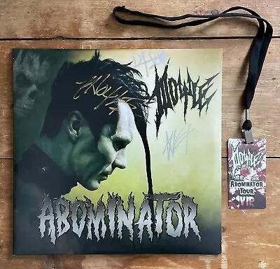 DOYLE Abominator 2013 Vinyl Signed By All 3 Members + 2015 VIP Tour Pass MISFITS • $239.95