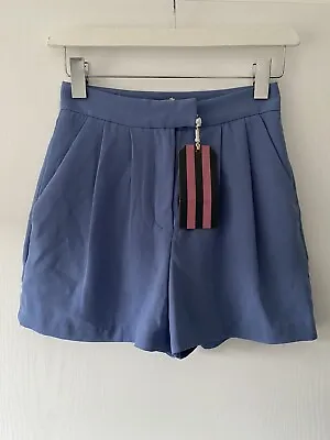 New With Tags Jack Wills Viscose Crepe Shorts In Size 4 Violet • £4.99
