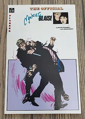 The Official Modesty Blaise Comic Book Issue #7 Pioneer Comics 1988 • $11.99