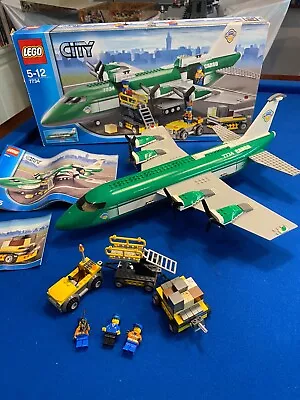 LEGO CITY: 7734 Airport Cargo Plane Excellent Condition Complete Set  • $300