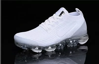 Nike Air VaporMax Flyknit 3.0 2019 Mens Running Shoes White • $219