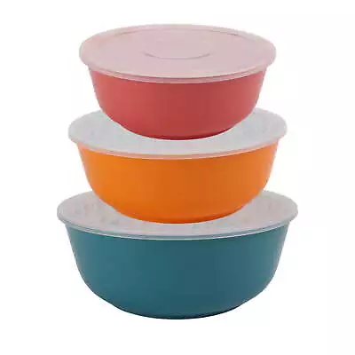 Fresh Floral 6-Piece Melamine Bowl Set Multi-color • $16.94