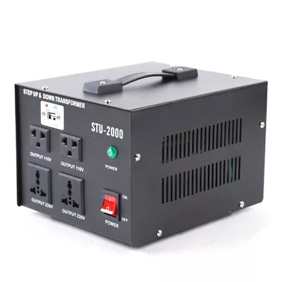 110-220V/ 220-110V Home/ Industrial Voltage Converter USB Voltage Transformer • $58