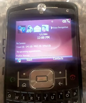 Motorola Moto Q 9c - Verizon CDMA - With Wall Chrgr 2 Car Chrgrs & Headset • $24.99