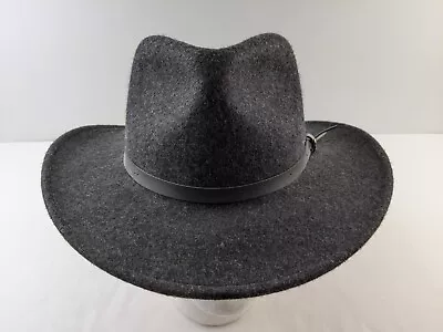 RedHead Fedora Felt Wool Hat Men M Black Outdoor Classic • $31