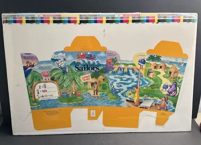 1987 McDonald's Happy Meal Box Uncut Proof McDonaldland Sailors Vintage • $29.95