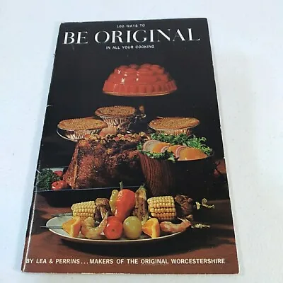 Vintage Lea & Perrins 100 Ways To Be Original In All Your Cooking Worcestershire • $9.99