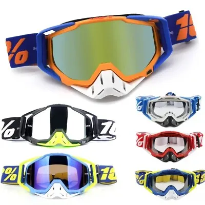 Motorcycle OffRoad Racing Goggles ATV Dirt Bike Eyewear Motocross MTB MX Glasses • $18.99