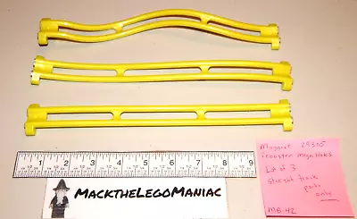 MagNext ICoaster MegaBloks 29305 Lot Of 3 Track Parts Only Straight Wavy • $13.95